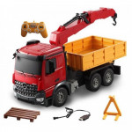 RC Žeriav Mercedes-Benz Arocs 1:20 červený